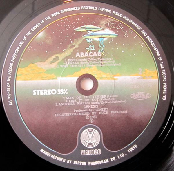 Genesis : Abacab (LP, Album, YRG)