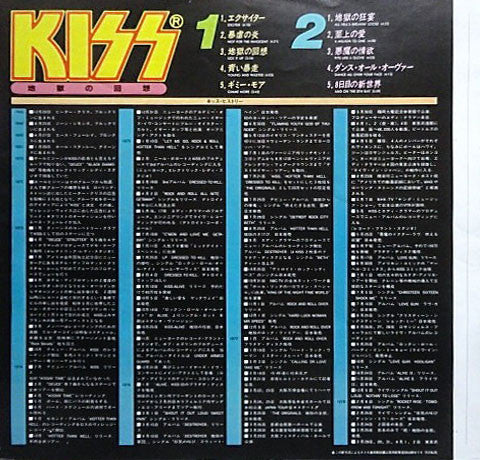 Kiss : Lick It Up (LP, Album)