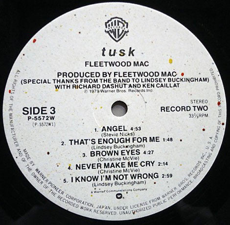 Fleetwood Mac : Tusk (2xLP, Album)