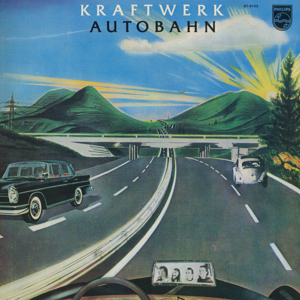 Kraftwerk : Autobahn (LP, Album, RE)