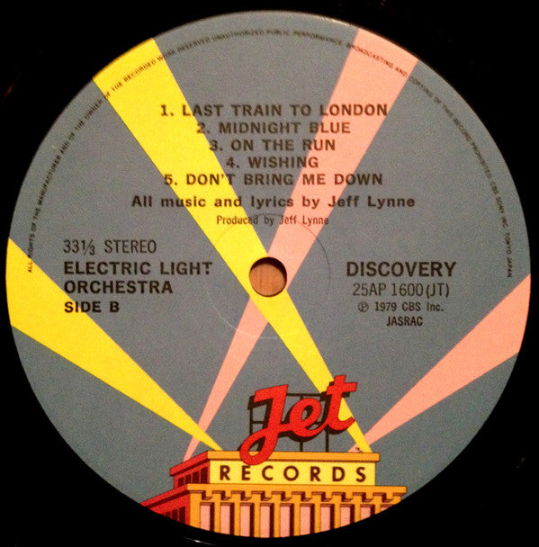 Electric Light Orchestra : Discovery (LP, Album, 1st)