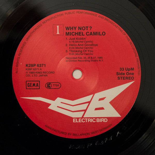 Michel Camilo : Why Not ? (LP, Album)