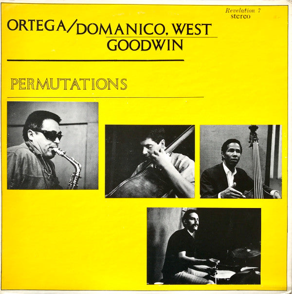Ortega* / Domanico*, West*, Goodwin* : Permutations (LP, Album)