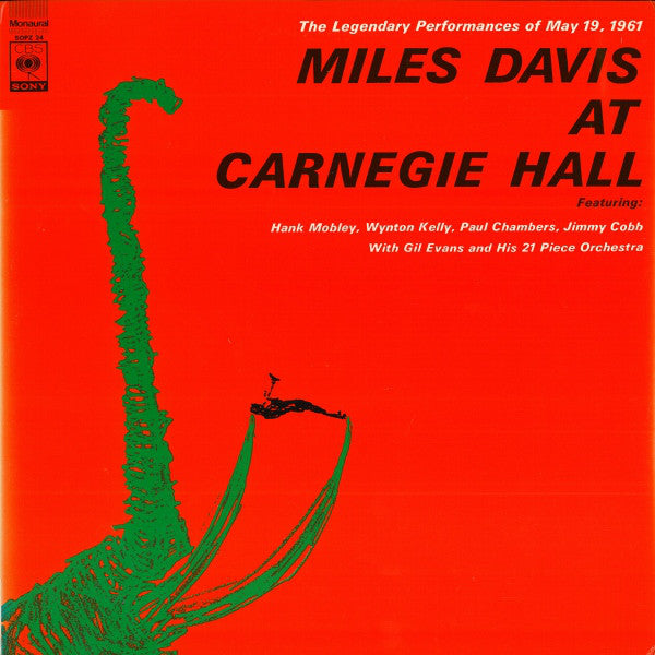 Miles Davis : Miles Davis At Carnegie Hall (LP, Album, Mono, RE)