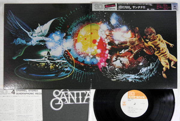 Santana : Santana III (LP, Album, Quad, RP, SQ)