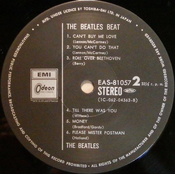 The Beatles : The Beatles Beat (LP, Comp, RE)