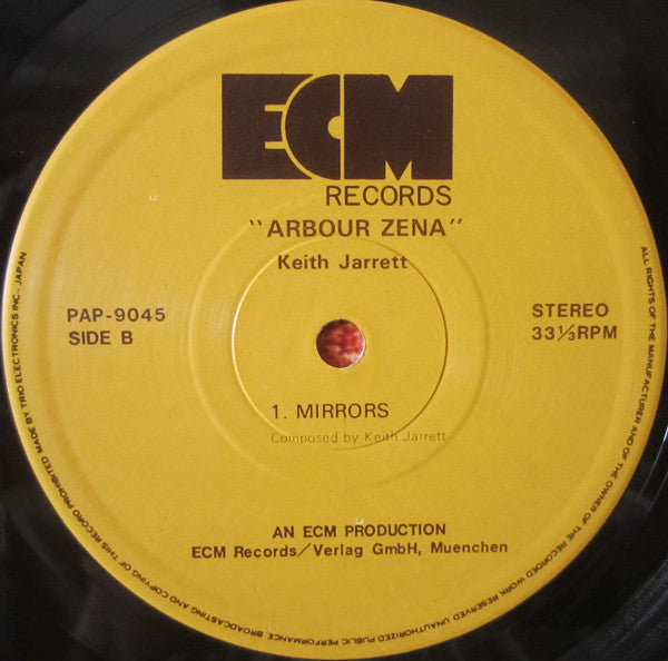 Keith Jarrett : Arbour Zena (LP, Album)