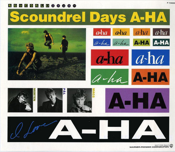 a-ha : Scoundrel Days (LP, Album)