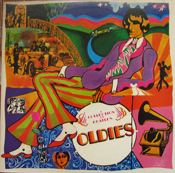 The Beatles : A Collection Of Beatles Oldies (LP, Comp, RE, Red)