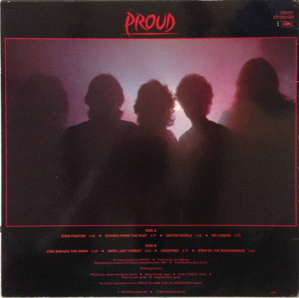 Proud (4) : Fire Breaks The Dawn (LP, Album)