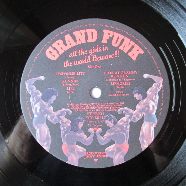 Grand Funk* : All The Girls In The World Beware !!! (LP, Album)