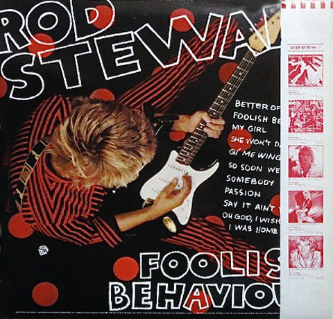 Rod Stewart : Foolish Behaviour (LP, Album)