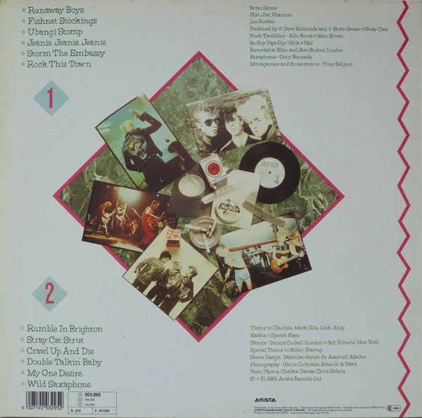 Stray Cats : Stray Cats (LP, Album, RE)