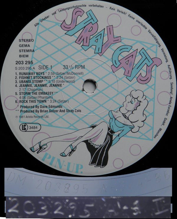 Stray Cats : Stray Cats (LP, Album, RE)