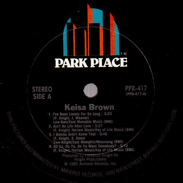 Keisa Brown : Keisa Brown (LP, Album)