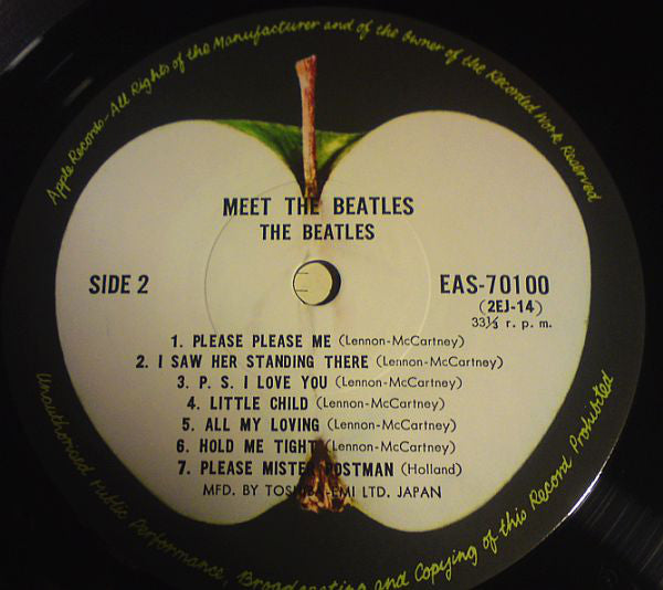 The Beatles : Meet The Beatles! (LP, Album, Mono, RE)