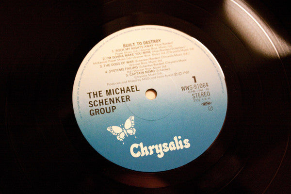 The Michael Schenker Group : Built To Destroy (LP, Album, Ltd, Pos)