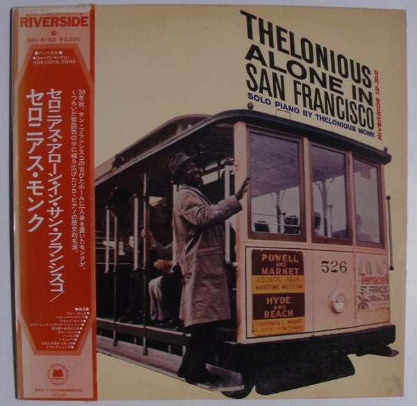 Thelonious Monk : Thelonious Alone In San Francisco (LP, Album, RE)