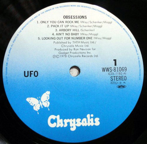 UFO (5) : Obsession (LP, Album)