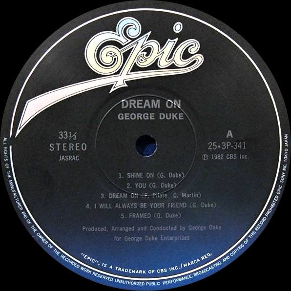 George Duke : Dream On (LP, Album)