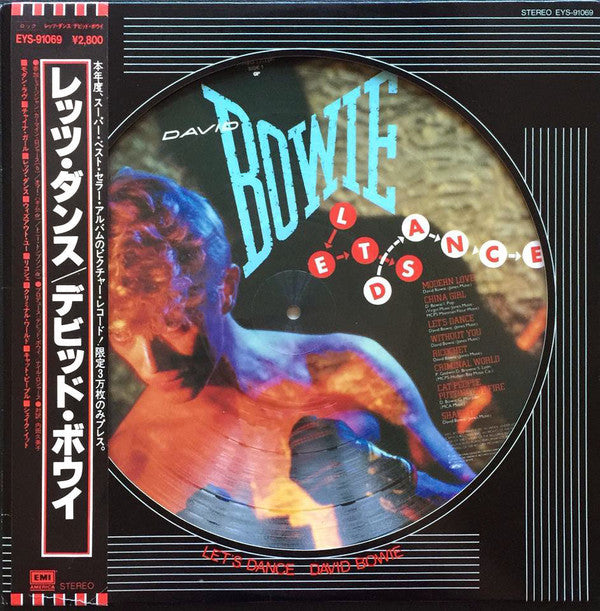 David Bowie : Let's Dance (LP, Album, Ltd, Pic)