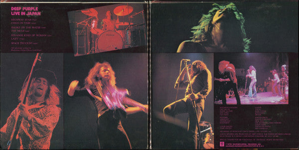 Deep Purple : Live In Japan (2xLP, Album, Ltd, RE, Gat)