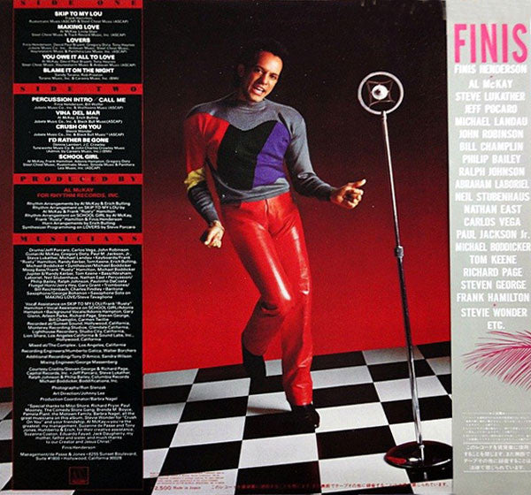 Finis Henderson : Finis (LP, Album)