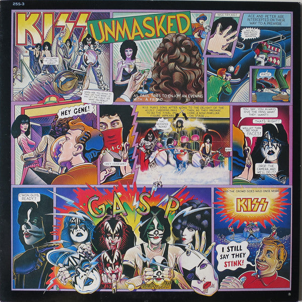 Kiss : Unmasked (LP, Album, Ltd, Ini)