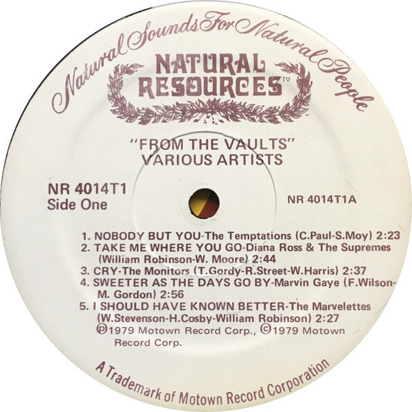 Various : From The Vaults (LP, Mono)