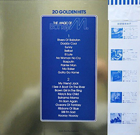Boney M. : The Magic Of Boney M. - 20 Golden Hits (LP, Comp)