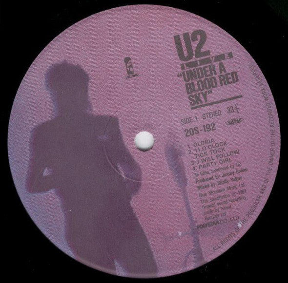 U2 : Live "Under A Blood Red Sky" (LP, MiniAlbum)