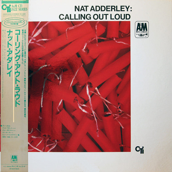 Nat Adderley : Calling Out Loud (LP, Album, RE, Gat)