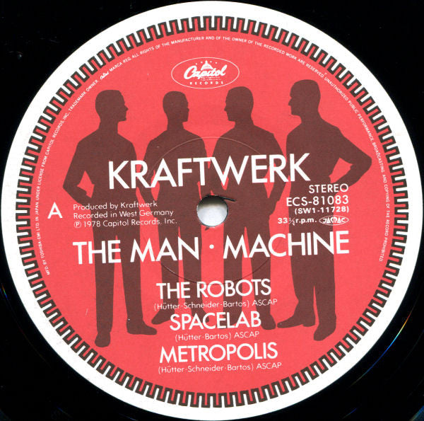 Kraftwerk : The Man·Machine (LP, Album)