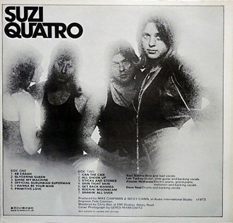 Suzi Quatro : Suzi Quatro (LP, Album, RE, Gat)