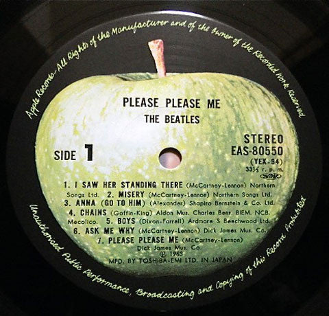The Beatles = ザ・ビートルズ* : Please Please Me = プリーズ・プリーズ・ミー (LP, Album, RE)