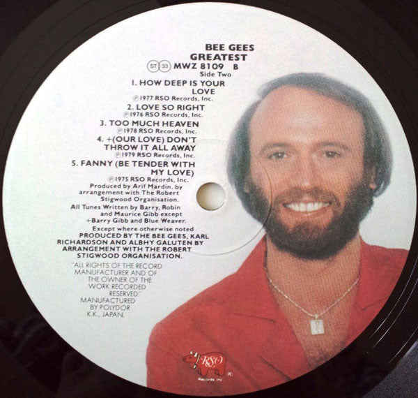 Bee Gees : Greatest (2xLP, Comp, Gat)