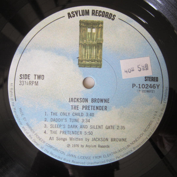 Jackson Browne : The Pretender (LP, Album, emb)