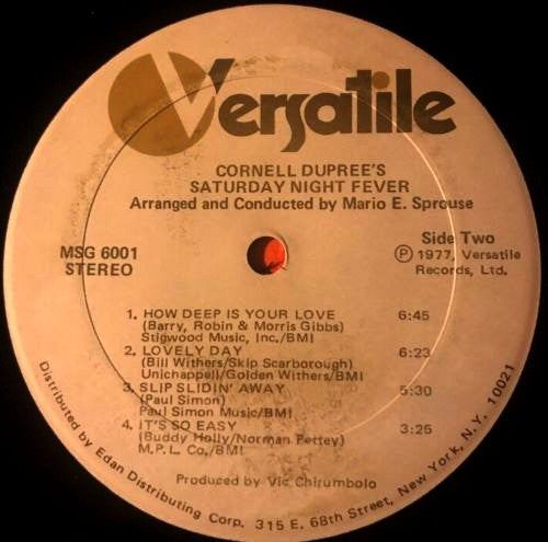 Cornell Dupree : Cornell Dupree's Saturday Night Fever (LP, Album, Gat)