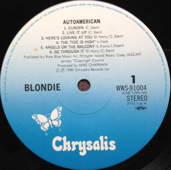 Blondie = ブロンディ* : AutoAmerican = オートアメリカン (LP, Album)