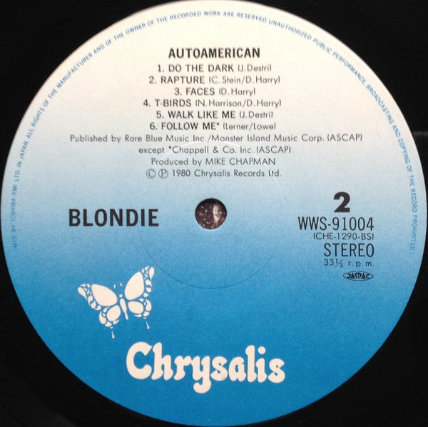 Blondie = ブロンディ* : AutoAmerican = オートアメリカン (LP, Album)
