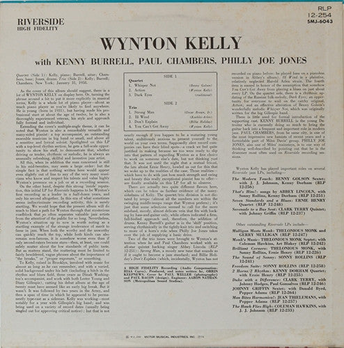 Wynton Kelly : Whisper Not (LP, Album, Mono, RE)