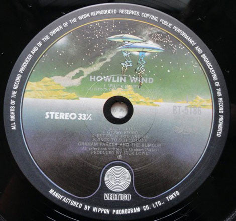 Graham Parker : Howlin Wind (LP, Album, RE)