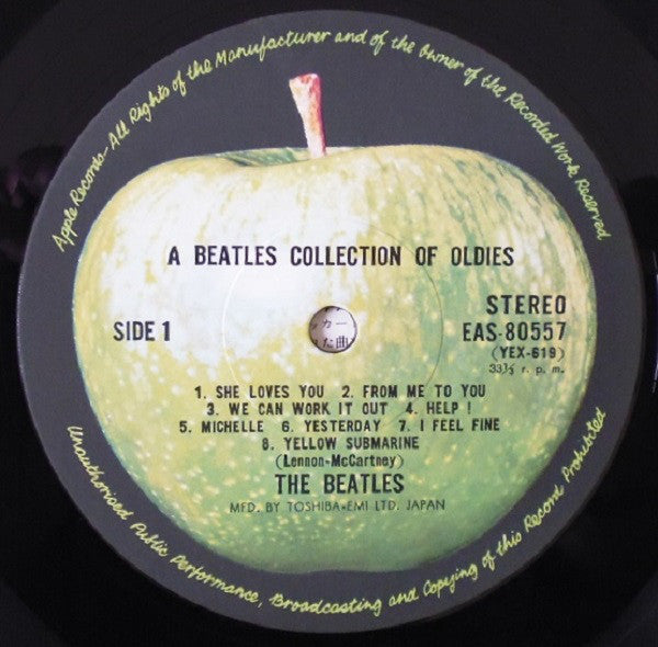 The Beatles : A Collection Of Beatles Oldies (LP, Comp, RE)