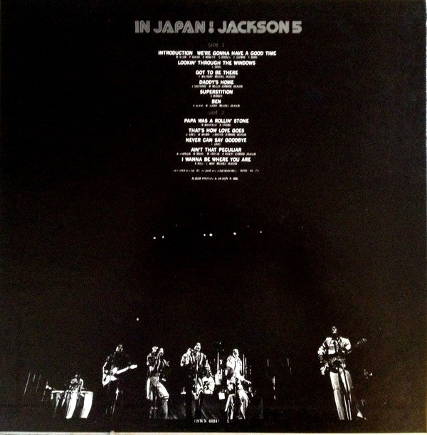 Jackson 5* : In Japan! (LP, Album)