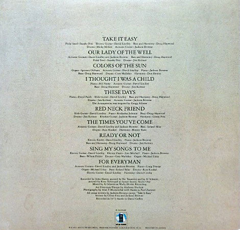 Jackson Browne : For Everyman (LP, Album, RE)