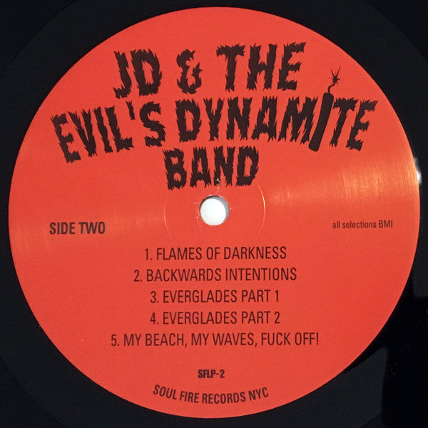 JD & The Evil's Dynamite Band : Explodes Across The Nation (LP, Album)