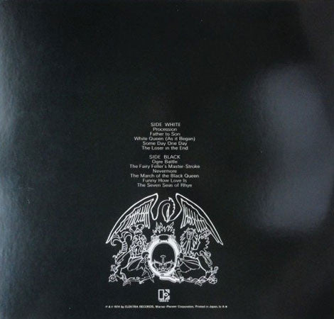 Queen : Queen II (LP, Album, RE, Gat)