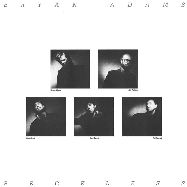 Bryan Adams : Reckless (LP, Album)