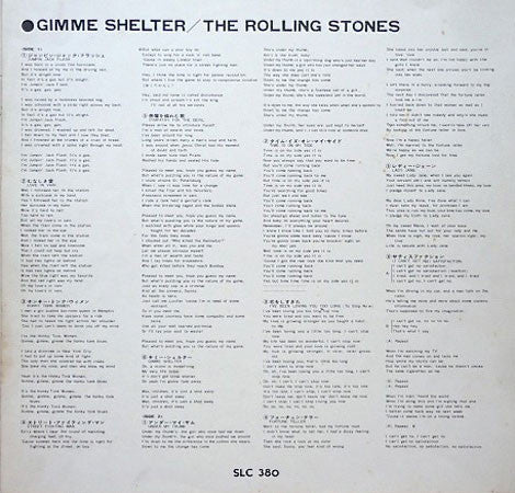 The Rolling Stones : Gimme Shelter (LP, Comp, Gat)