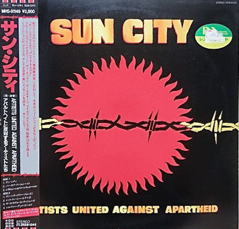Artists United Against Apartheid : Sun City (LP, Album)